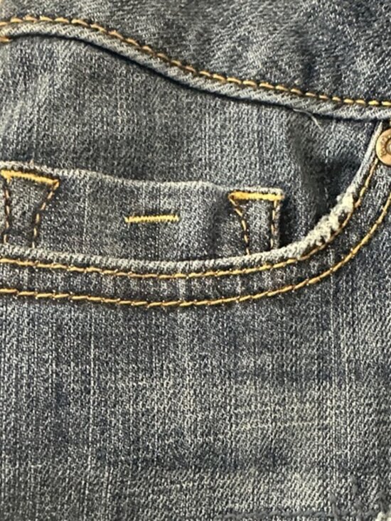 a.n.a Distressed Blue Mini Skirt med wash size 10 - Picture 9 of 13